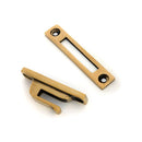 From The Anvil - Aged Brass Locking Brompton Fastener – RH - 52116 - Choice Handles