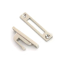 From The Anvil - Polished Nickel Locking Brompton Fastener – RH - 52120 - Choice Handles