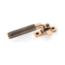 From The Anvil - Polished Bronze Locking Brompton Fastener – LH - 52123 - Choice Handles