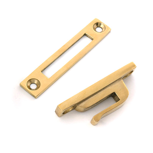 From The Anvil - Polished Brass Locking Brompton Fastener – LH - 52125