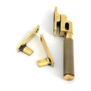 From The Anvil - Aged Brass Night-Vent Locking Brompton Fastener - 52127 - Choice Handles