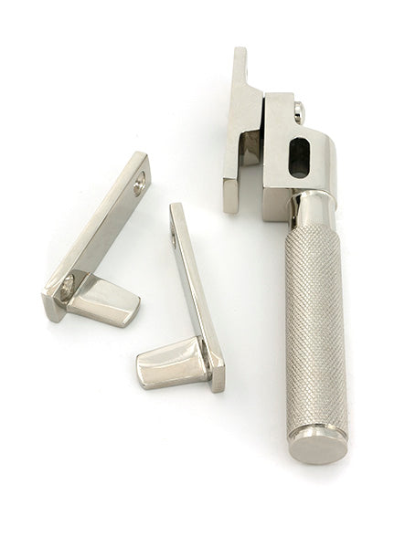 From The Anvil - Polished Nickel Night-Vent Locking Brompton Fastener - 52129