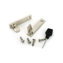 From The Anvil - Polished Nickel Night-Vent Locking Brompton Fastener - 52129 - Choice Handles