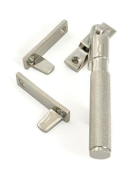 From The Anvil - Polished Nickel Night-Vent Locking Brompton Fastener - 52129