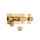 Spira Brass - Brass Barrel Bolt 50mm  - Polished Brass - 6125PB50 - Choice Handles