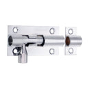Spira Brass - Brass Barrel Bolt 50mm  - Polished Chrome - 6125PC50 - Choice Handles