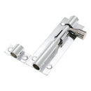 Spira Brass - Brass Barrel Bolt 75mm  - Polished Chrome - 6125PC75 - Choice Handles