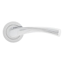 Eclipse - Monza Designer Lever on rose -  Polished Chrome -  62110 - Choice Handles