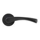 Eclipse - Monza Designer Lever on rose -  Matt Black -  62111 - Choice Handles
