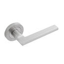 Eclipse - Auriga Designer Lever on rose -  Satin Nickel -  62120 - Choice Handles