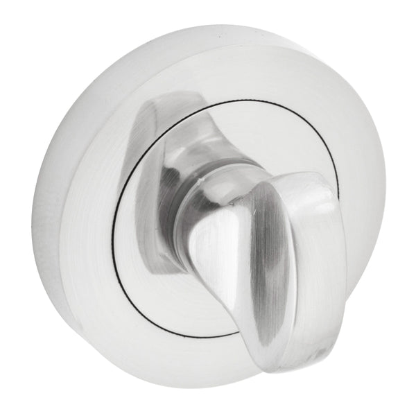 Eclipse - Bathroom Thumbturn & Release -  Satin Nickel -  62691 - Choice Handles