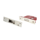 Spira Brass - 5 Lever BS3621 Dead Lock - 63mm - Satin Nickel - 6840 - Choice Handles