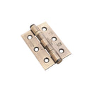 Spira Brass - CE7 Mild Steel BB Butt Hinge - Aged Brass - 6911AB - Choice Handles