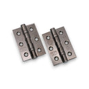 Spira Brass - CE7 76mm  Mild Steel BB Butt Hinge  - Black Nickel - 6911BN - Choice Handles