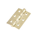 Spira Brass - CE7 76mm  Mild Steel BB Butt Hinge - Electro Brass - 6911EB - Choice Handles