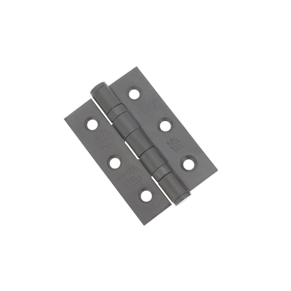 Spira Brass - CE7 76mm  Mild Steel BB Butt Hinge - Gunmetal Grey - 6911GG