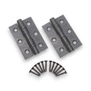 Spira Brass - CE7 76mm  Mild Steel BB Butt Hinge - Gunmetal Grey - 6911GG - Choice Handles