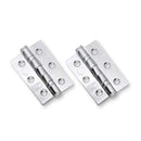 Spira Brass - CE7 76mm  Mild Steel BB Butt Hinge - Polished Chrome - 6911PC - Choice Handles