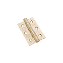 Spira Brass - CE7 Mild Steel BB Butt Hinge - Satin Brass - 6911SB - Choice Handles