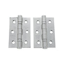 Spira Brass - CE7 76mm  Mild Steel BB Butt Hinge - Satin Chrome - 6911SC - Choice Handles