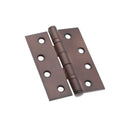 Spira Brass - CE11  100mm Mild Steel BB Butt Hinge - Aged Bronze - 6921ABZ - Choice Handles