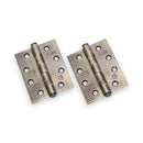 Spira Brass - CE11  100mm Mild Steel BB Butt Hinge- Antique Brass - 6921ANT - Choice Handles