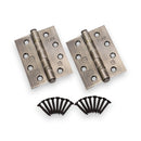 Spira Brass - CE11  100mm Mild Steel BB Butt Hinge- Antique Brass - 6921ANT - Choice Handles