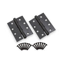 Spira Brass - CE11  100mm Mild Steel BB Butt Hinge - Matt Black - 6921BLK - Choice Handles