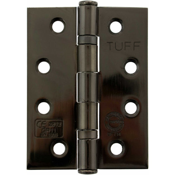 Spira Brass - CE11  100mm Mild Steel BB Butt Hinge  - Black Nickel - 6921BN
