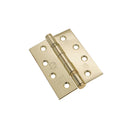 Spira Brass - CE11  100mm Mild Steel BB Butt Hinge - Electro Brass - 6921EB - Choice Handles