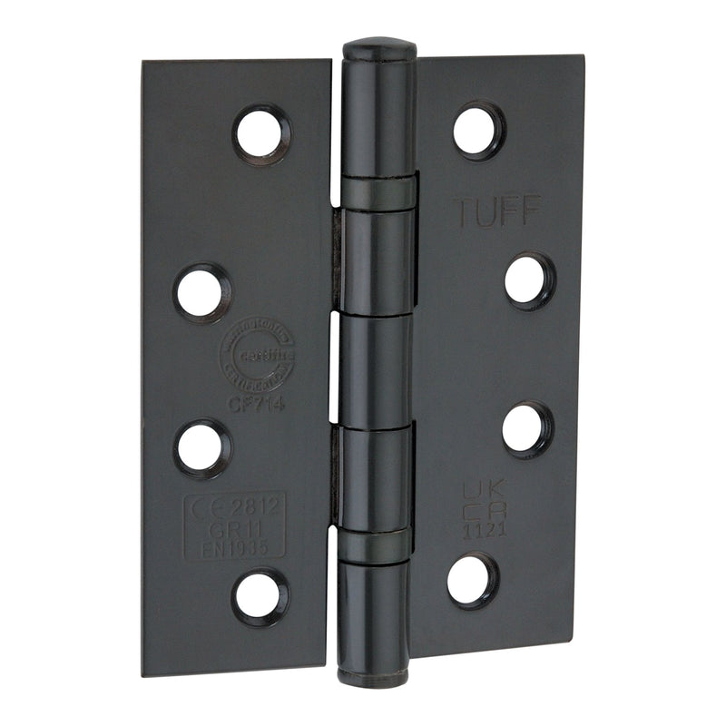 Spira Brass - CE11  100mm Mild Steel BB Butt Hinge - Gunmetal Grey - 6921GG - Choice Handles
