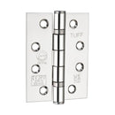 Spira Brass - CE11  100mm Mild Steel BB Butt Hinge - Polished Chrome - 6921PC - Choice Handles
