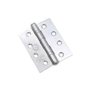Spira Brass - CE11  100mm Mild Steel BB Butt Hinge - Polished Chrome - 6921PC - Choice Handles