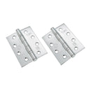 Spira Brass - CE11  100mm Mild Steel BB Butt Hinge - Satin Chrome - 6921SC - Choice Handles