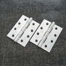 Spira Brass - CE11  100mm Mild Steel BB Butt Hinge - Satin Chrome - 6921SC - Choice Handles