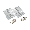 Spira Brass - CE11  100mm Mild Steel BB Butt Hinge - Satin Chrome - 6921SC - Choice Handles
