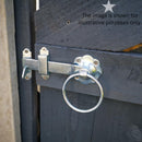 Spira Brass - Ring Gate Latch - Zinc - 7007 - Choice Handles
