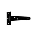 Spira Brass - Iron Tee Hinge  - Standard 4" - 100mm - Black - 7101 - Choice Handles