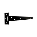 Spira Brass - Iron Tee Hinge  - Standard 6" - 150mm  - Black - 7102 - Choice Handles