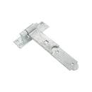 Spira Brass - Hook and Band Hinge - Straight 8" - 200mm  - Galvanised - 7151 - Choice Handles