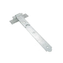 Spira Brass - Hook and Band Hinge - Straight 12" - 300mm  - Galvanised - 7153 - Choice Handles