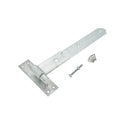 Spira Brass - Hook and Band Hinge - Straight 12" - 300mm  - Galvanised - 7153 - Choice Handles
