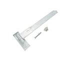 Spira Brass - Hook and Band Hinge - Straight 18" - 450mm  - Galvanised - 7154 - Choice Handles