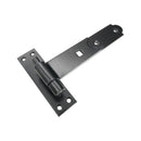 Spira Brass - Hook and Band Hinge - Straight 8" - 200mm  - Black - 7156 - Choice Handles