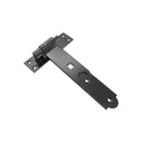 Spira Brass - Hook and Band Hinge - Straight 8" - 200mm  - Black - 7156 - Choice Handles