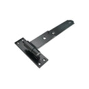 Spira Brass - Hook and Band Hinge - Straight 10" - 250mm  - Black - 7157 - Choice Handles