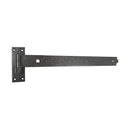 Spira Brass - Hook and Band Hinge - Straight 24" - 600mm  - Black - 7160 - Choice Handles