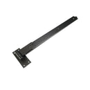 Spira Brass - Hook and Band Hinge - Straight 24" - 600mm  - Black - 7160 - Choice Handles
