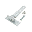 Spira Brass - Hook and Band Hinge - Cranked 8" - 200mm  - Galvanised - 7171 - Choice Handles