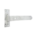 Spira Brass - Hook and Band Hinge - Cranked 10" - 250mm  - Galvanised - 7172 - Choice Handles